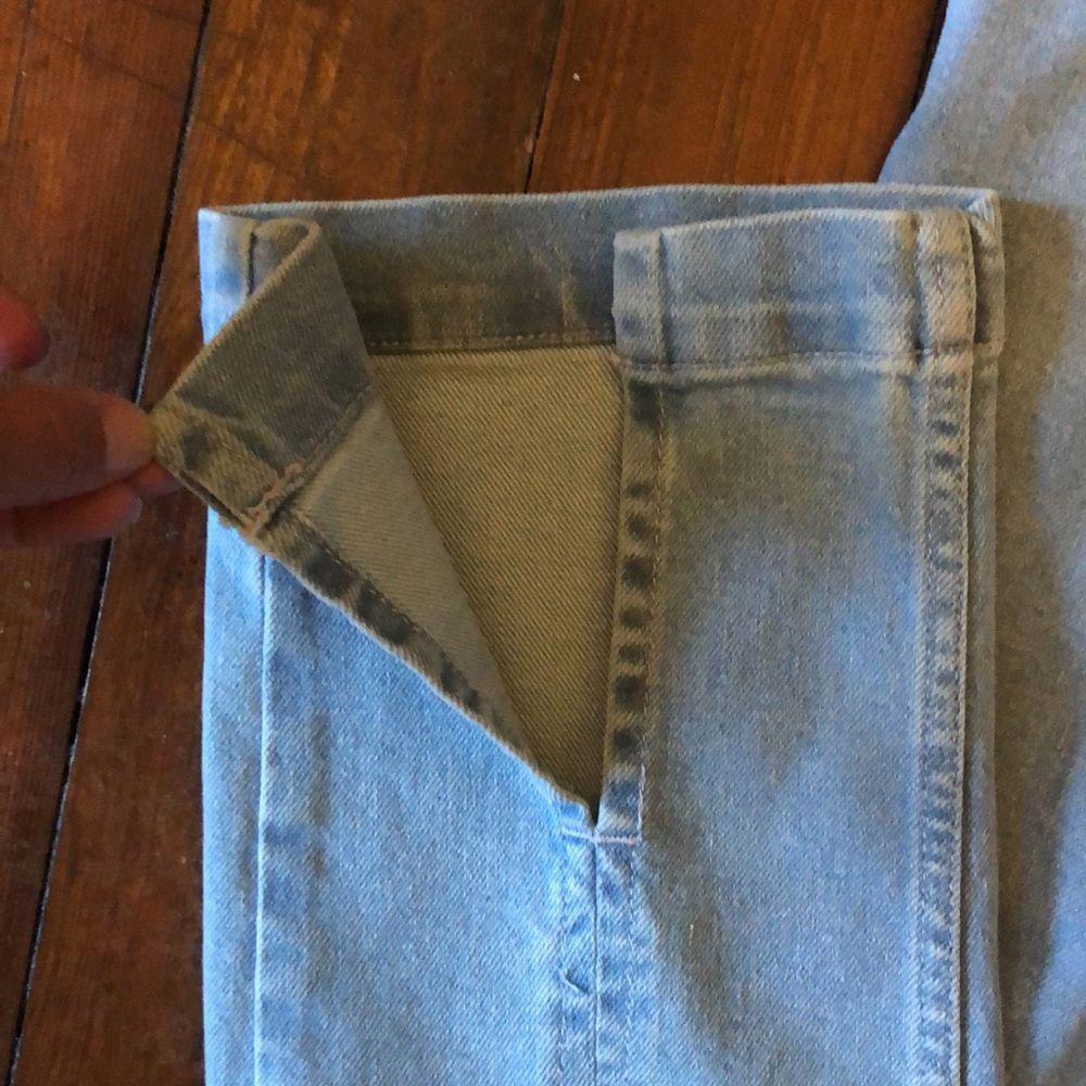 ZARA Light Blue High-Waisted Jeans - Size 31 - Picture 3 of 6